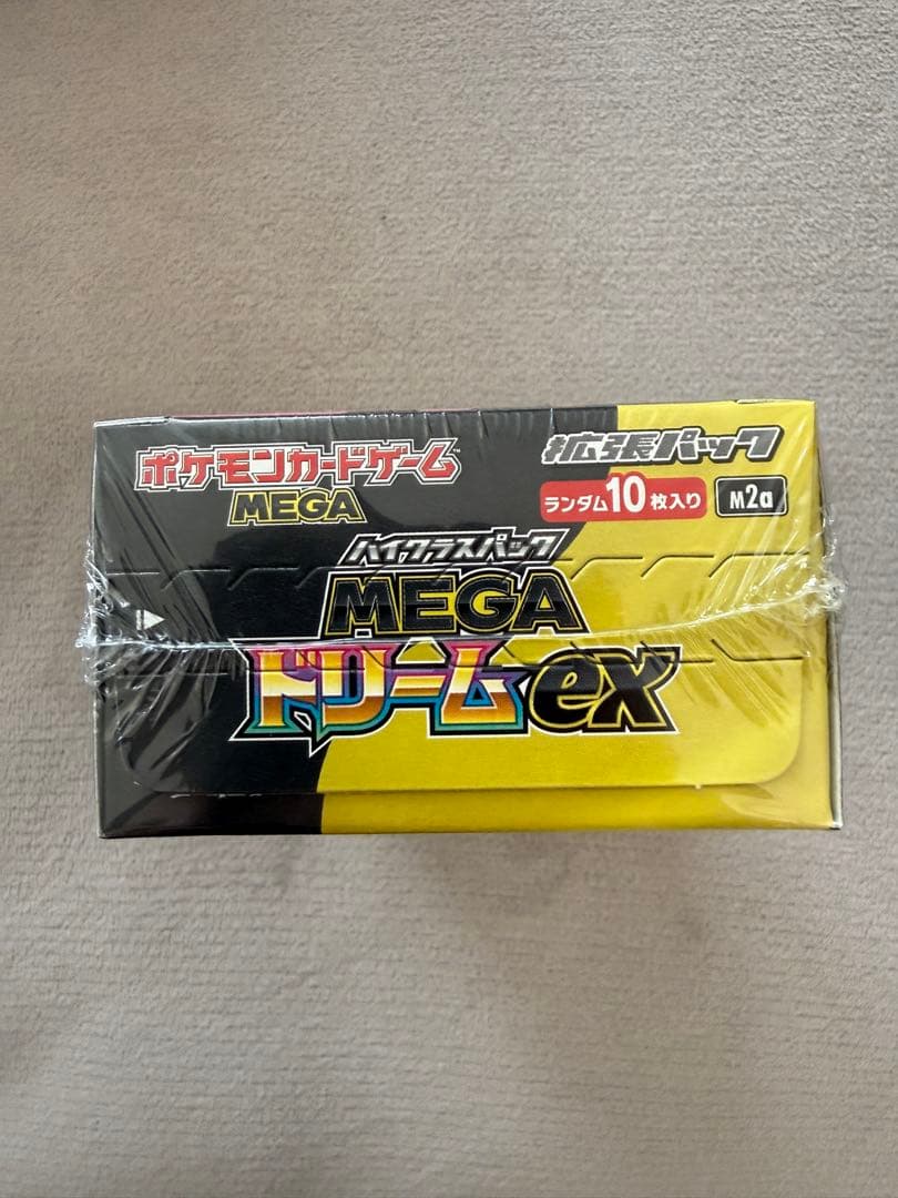 ポケモンカード MEGA ドリームex 未開封BOX シュリンク付き