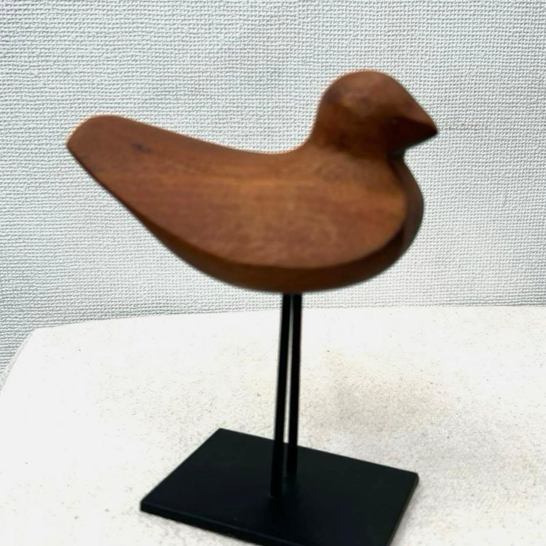 ACTUS アクタス 鳥 バード アカシア 無垢オブジェ アイアン 廃盤品 希少