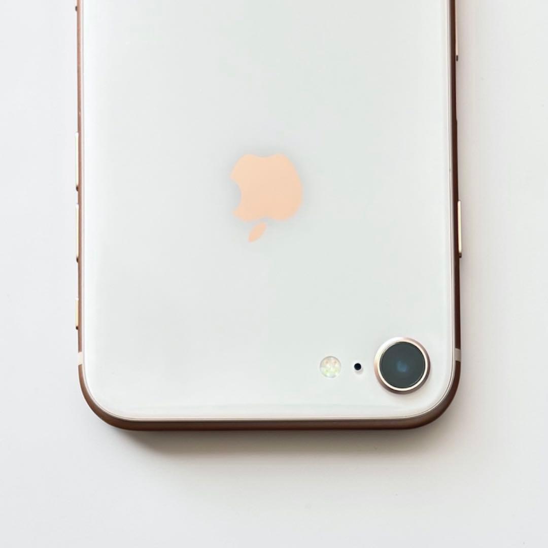 iPhone8 ローズゴールド 64GB SIMロックあり(au)