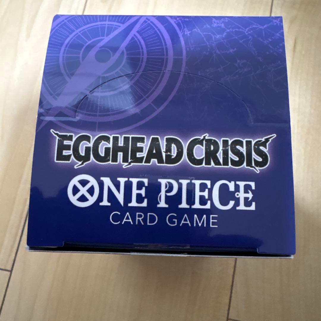 EGGHEAD CRISIS ワンピースカードゲーム　1BOX テープカット