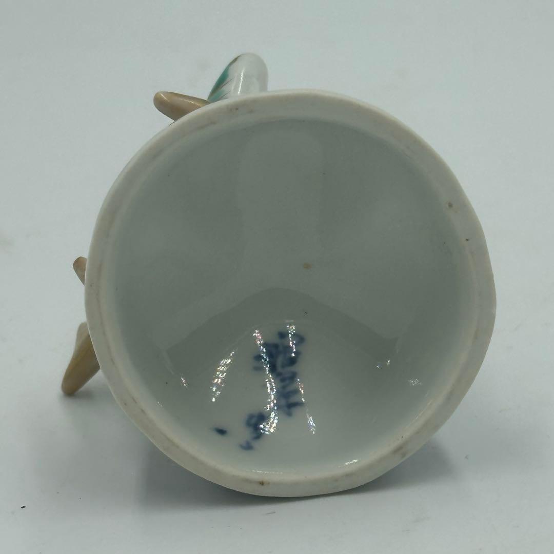 色絵 鮎 蓋置 高野昭阿弥 茶道具