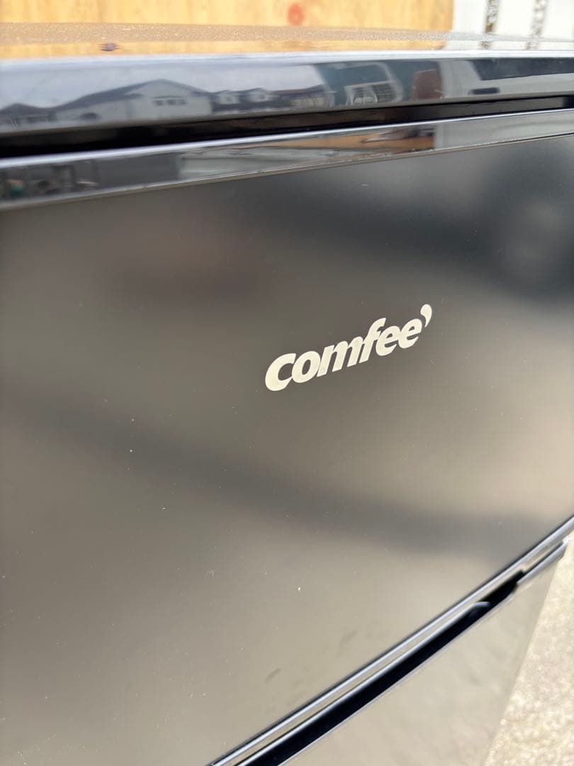 高年式美品⭐︎comfee 家庭用2ドア冷蔵庫 RCT90BL 2025年製