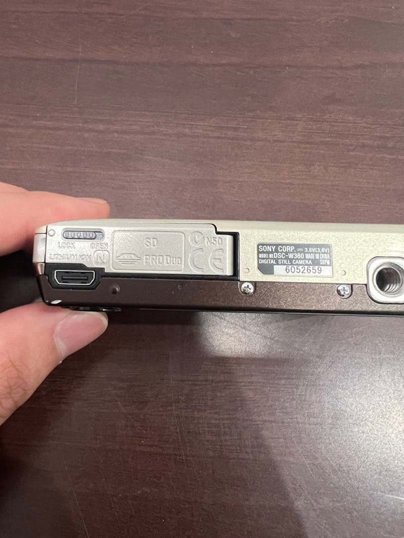 SONY Cyber-shot DSC-W380コンパクトデジタルカメラ
