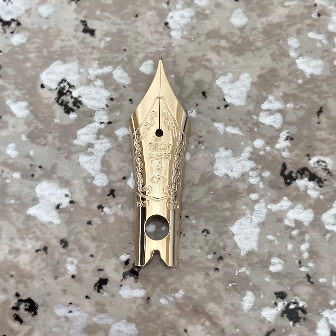 #320オーバーホール済み 万年筆 パイロット PILOT CUSTOM 14k