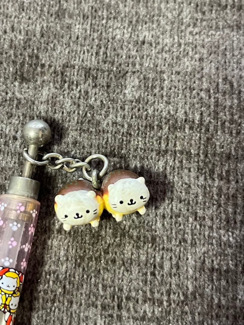 にゃんにゃんにゃんこ にゃんこまつり たこ焼き シャーペン 平成レトロ