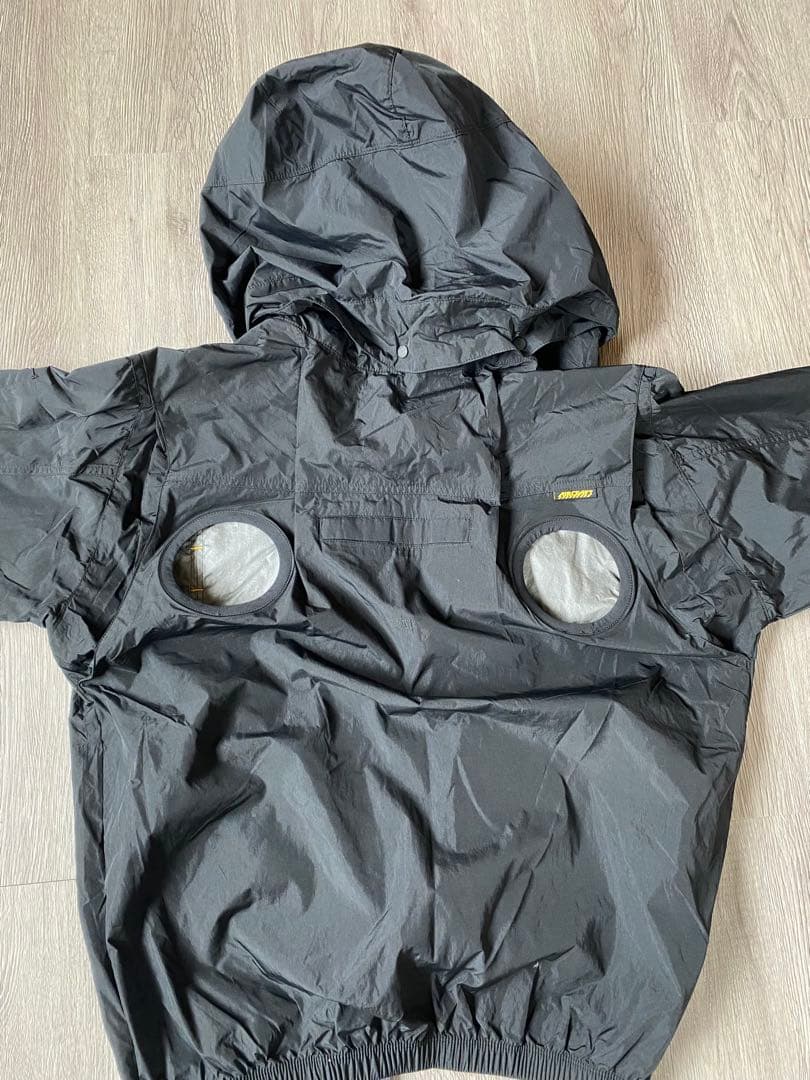 BURTLE バートル　空調服　ハイバック　ブラック　長袖