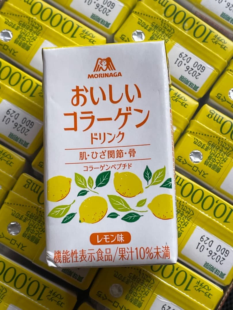 森永乳業コラーゲン10000mg48本レモン