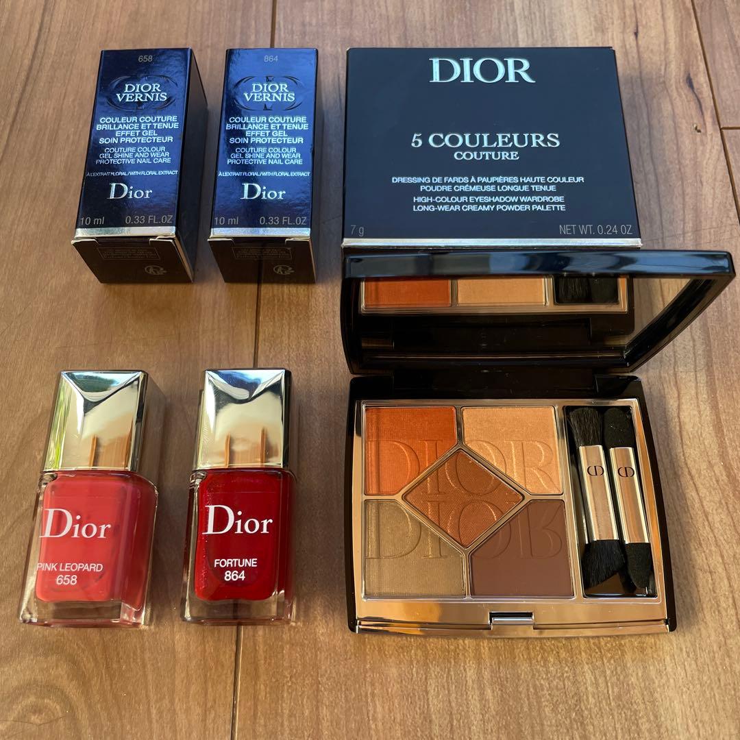 Dior アイシャドウ&ネイル2本&バスパール　ギフトセット