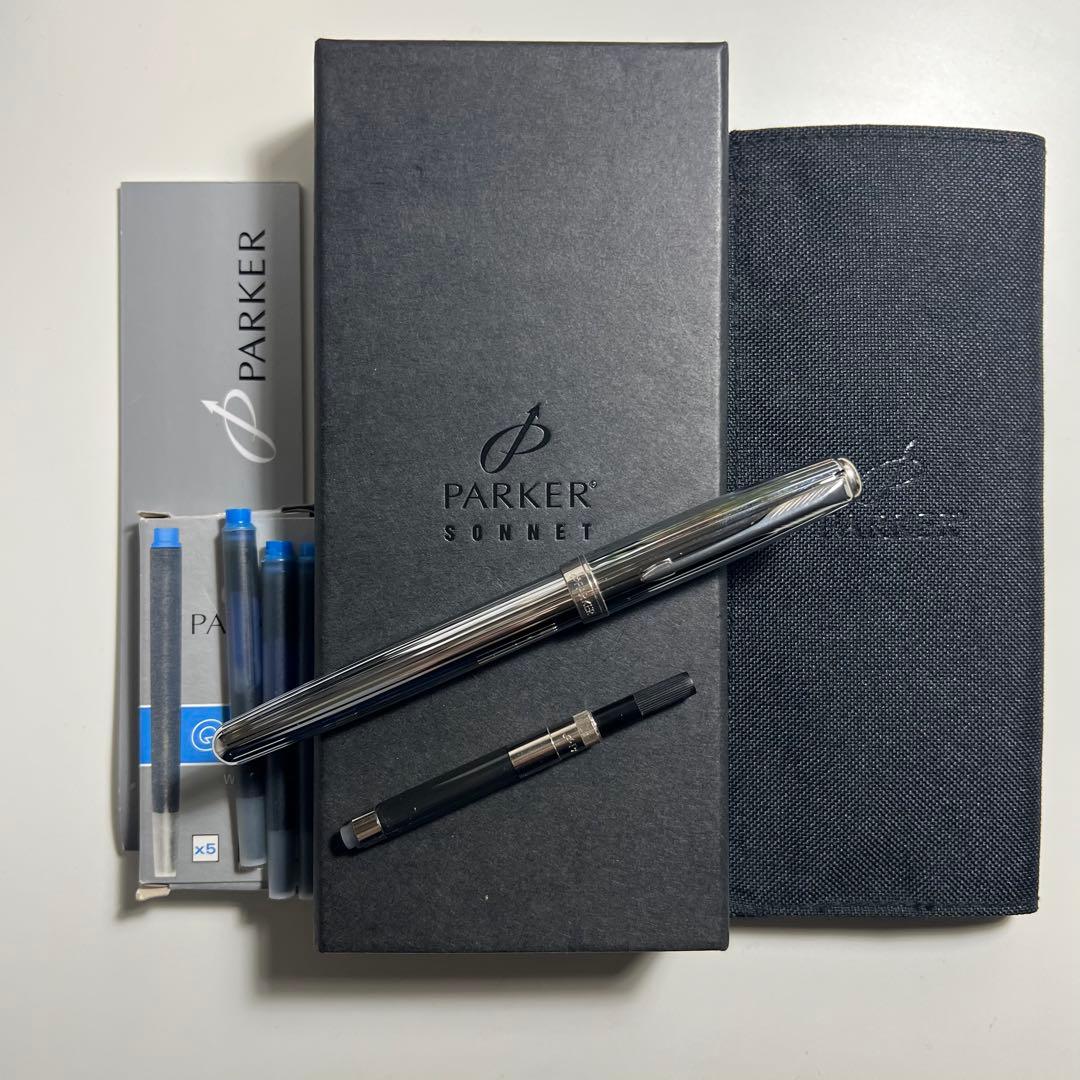 【美品★完品】Parker Sonnet 万年筆　FRANCE T.III