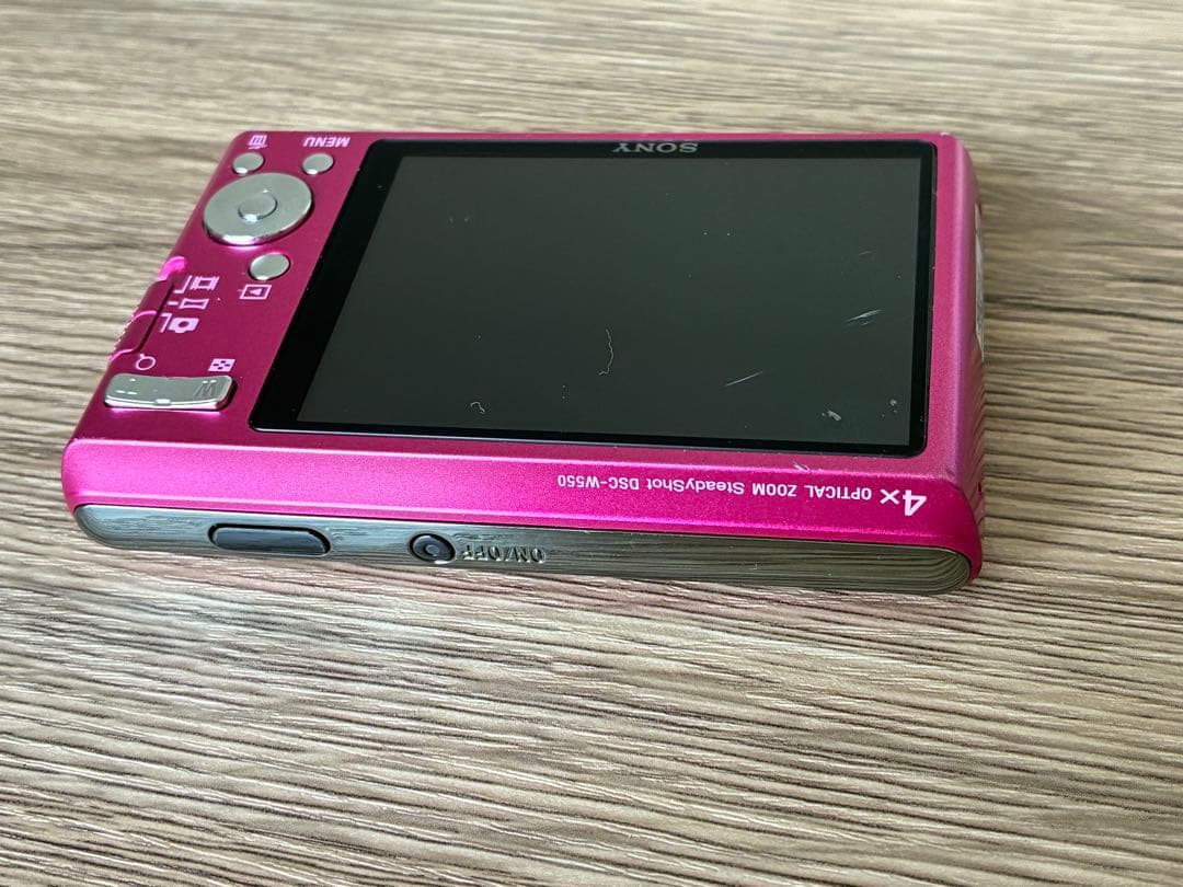 SONY Cyber-shot DSC-W550 ピンク14.1MP