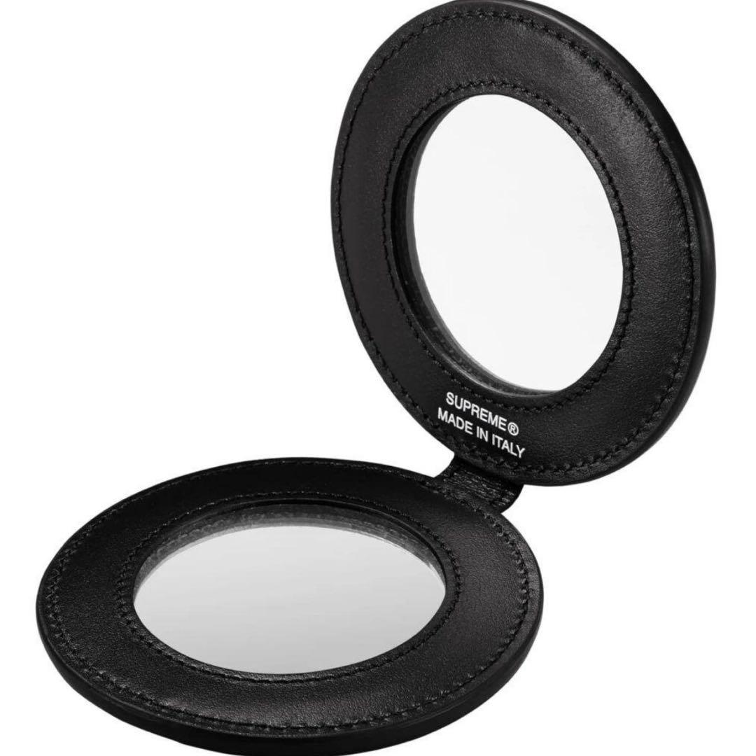 メイク道具・化粧小物 Supreme Leather Pocket Mirror  Camo