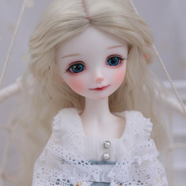 BJD 1/6ドール フルセット 本体 エルフ耳 球体関節人形 メイク済 眼球