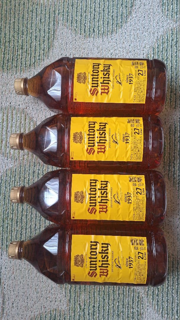 【お早めに】　サントリー角　2.7L×4本