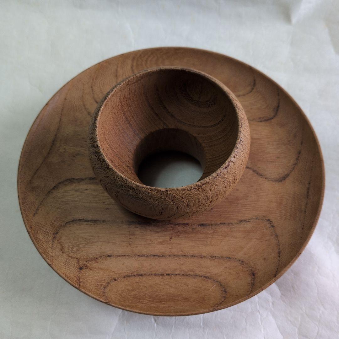【青磁　天目茶碗　(天目台添え)】