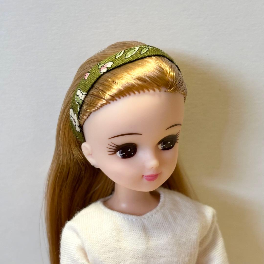 【L40】リカちゃん ヘアバンド&ヘアクリップ&ピアスセット