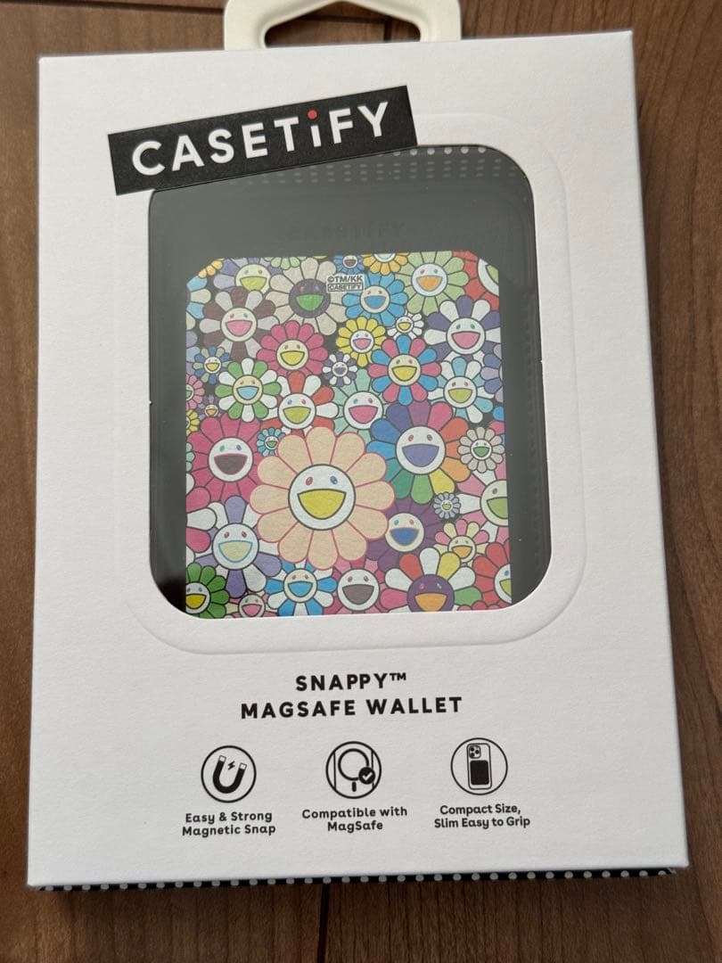 村上 隆 CASETiFY FLOWERS BLOOM SNAPPYWALLET