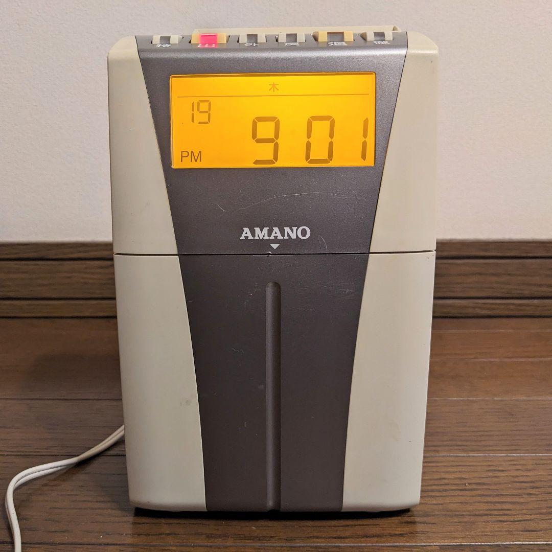 AMANO CRX-200 タイムレコーダー+タイムカード83枚