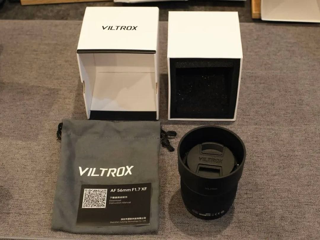 VILTROX AF 56mm F1.7 XF　美品　レンズプロテクター付