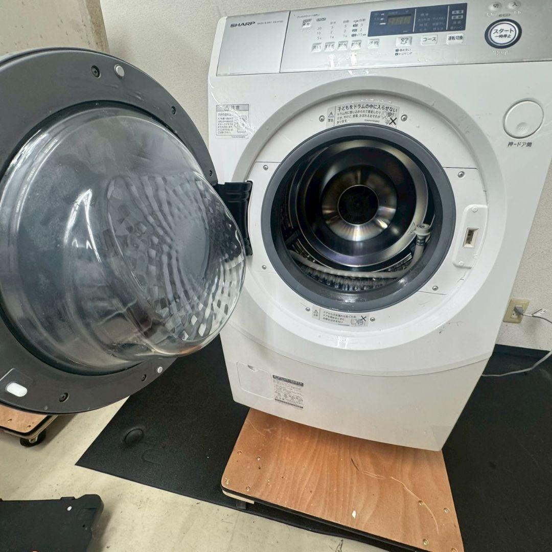 SHARP ES-H10D-WL ドラム式洗濯機 2020年製