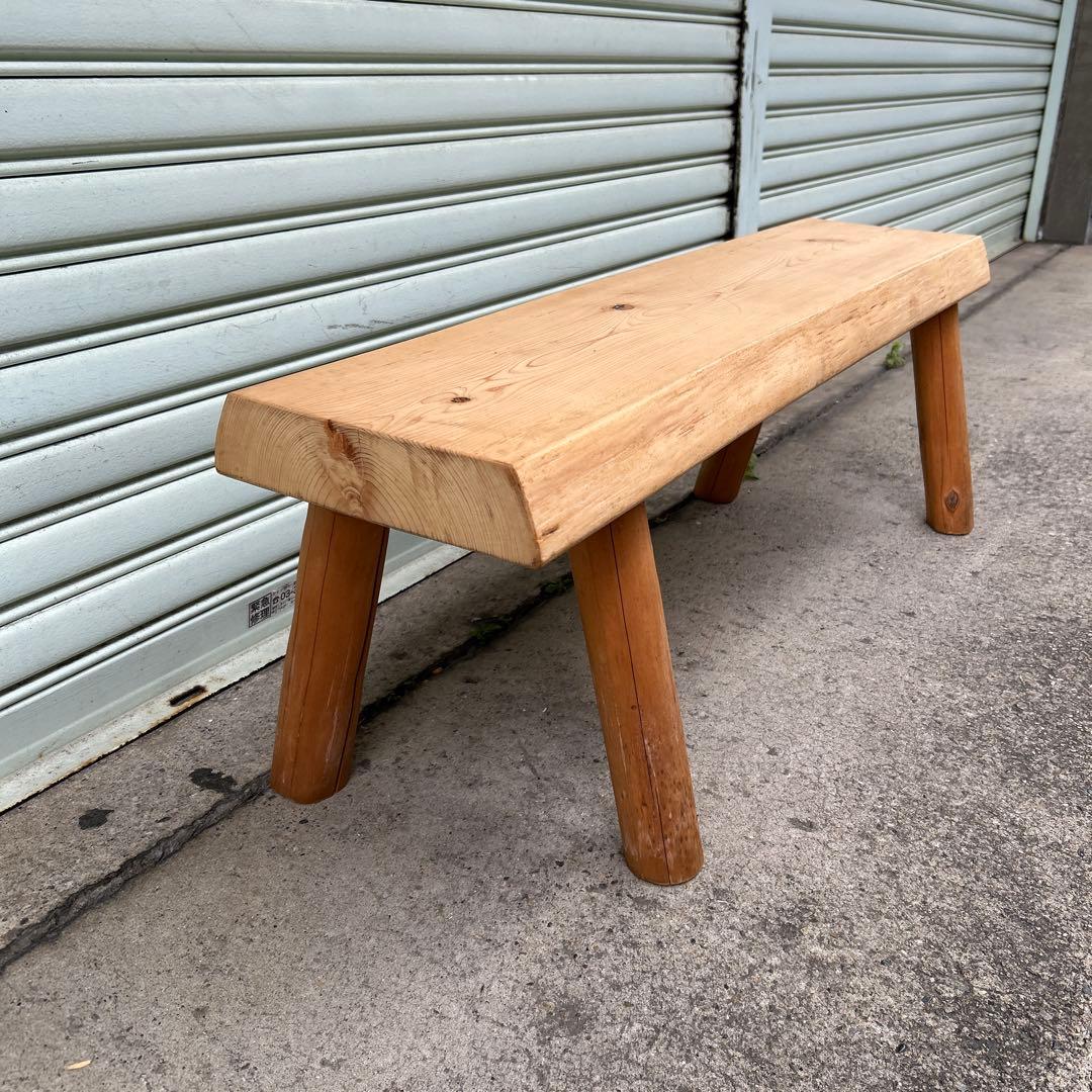 木製ベンチ ヒノキ 檜