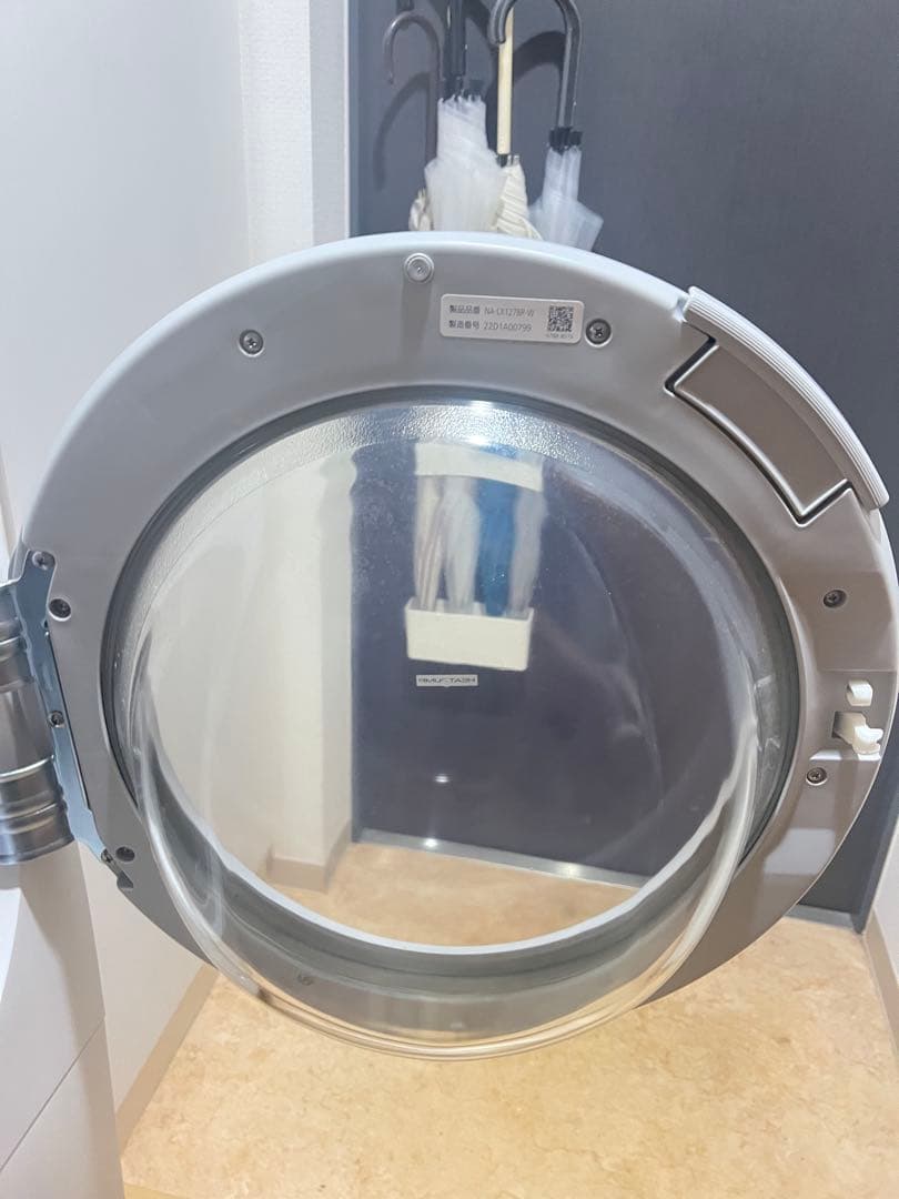 【値下げ中！】【極美品】Panasonicドラム式洗濯機NA-LX127BR