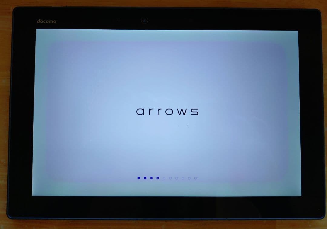 【中古品】arrows Tab F-02K ブラック ①