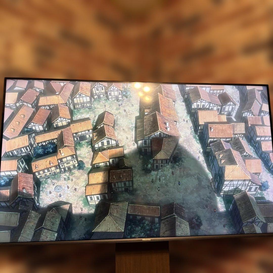 Hisense 50E7H 50インチ&WALL v2ハイタイプTVスタンド