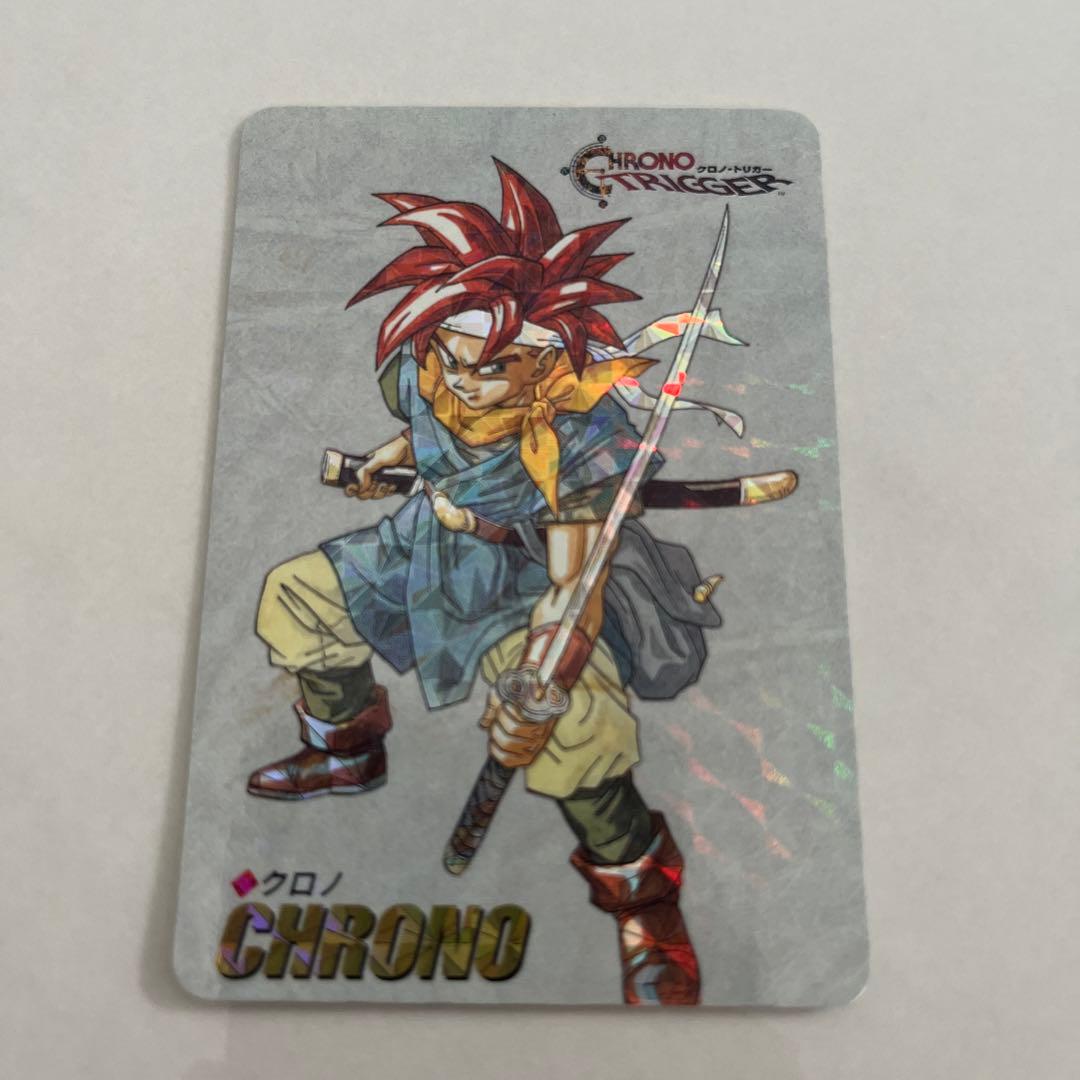 非売品！クロノトリガー スペシャルカード　 クロノ・ロボ.・カエル×2・魔王×2