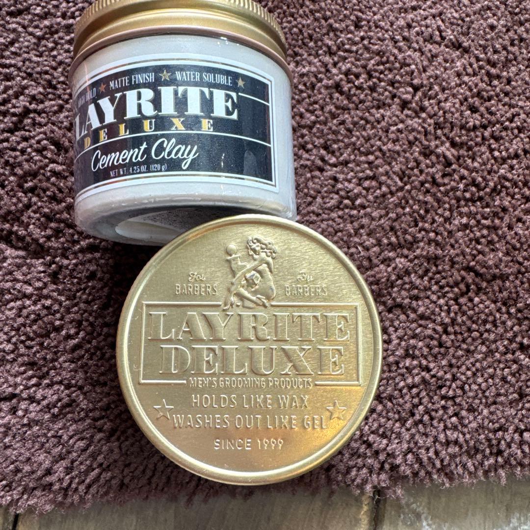 LAYRITE Cement Clay 120g 水性ポマード定価¥7260