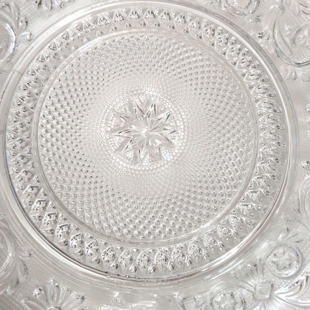 Baccarat 　アラベスク　プレート　丸皿