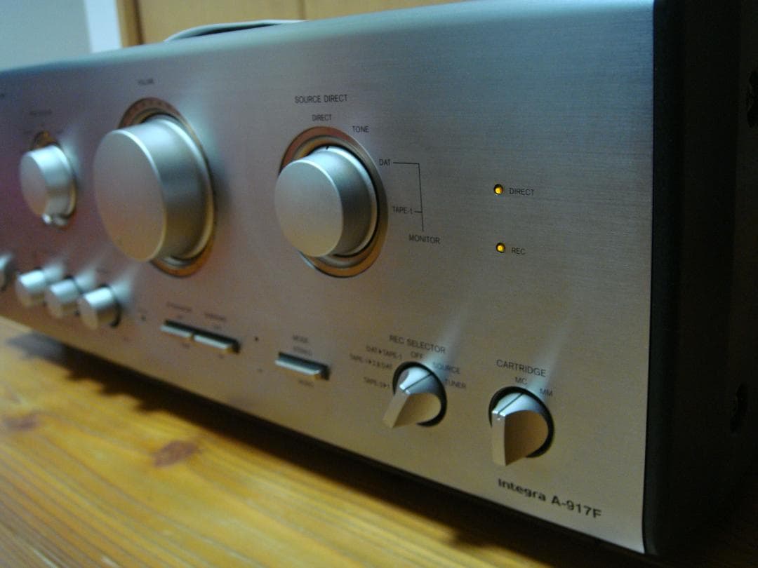 整備済 程度良 ONKYOオンキョー アンプ Integra A-917F取説付