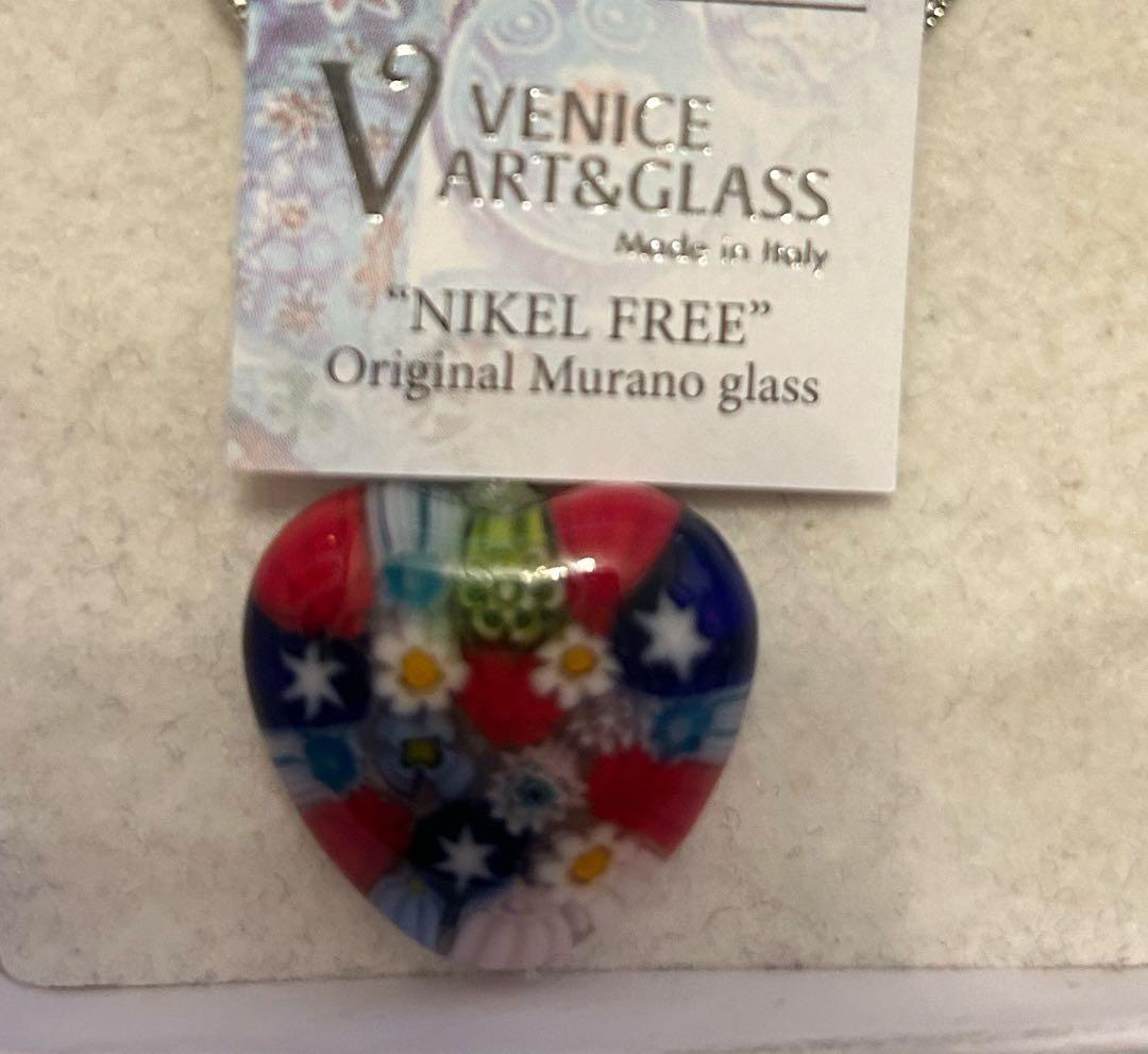 ムラーノ　Venetian glass ベネチアングラス　ペンダント
