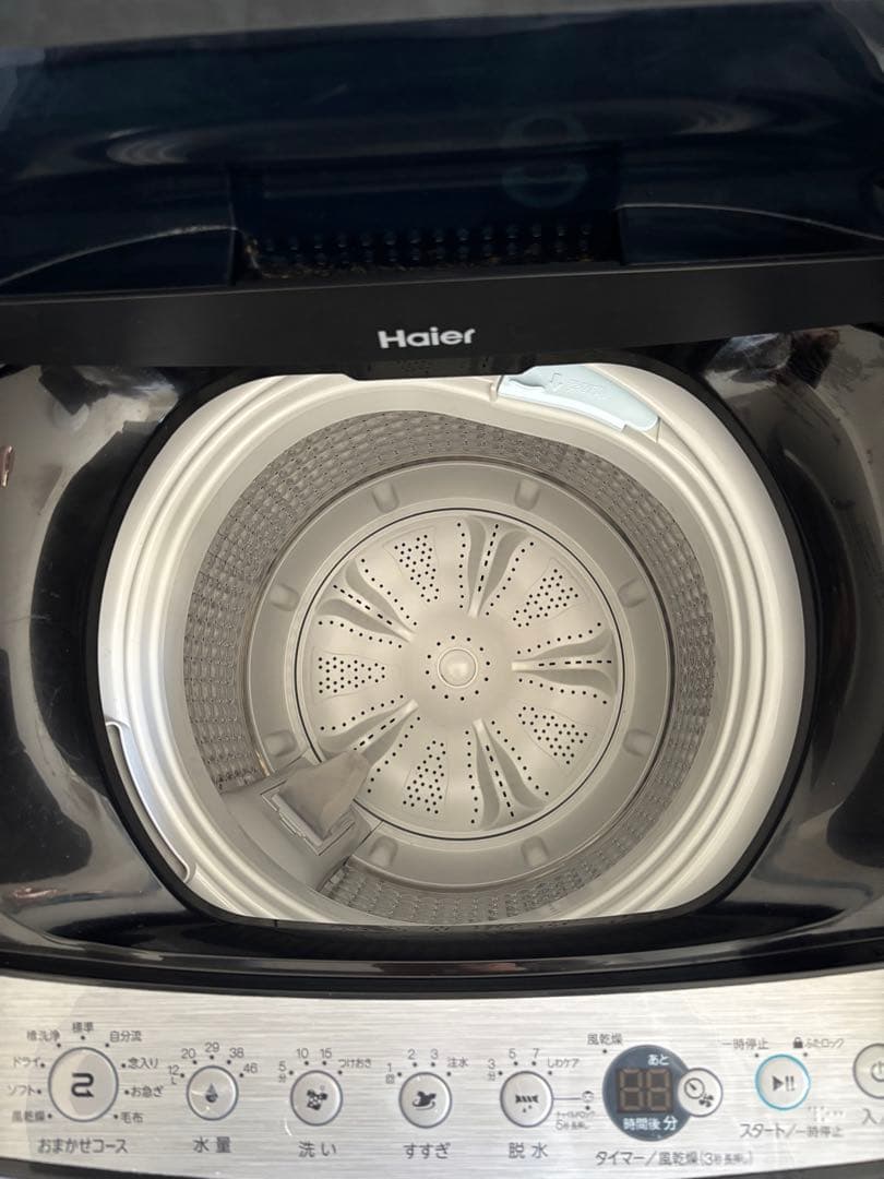 Haier 冷蔵庫 洗濯機 電子レンジ3点セット24年製 説明書あり