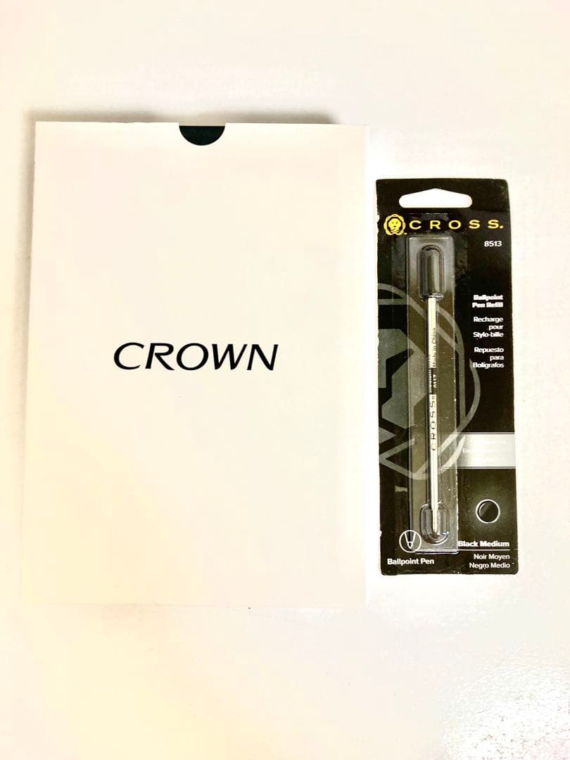 CROWN ボールペン チャーム付き