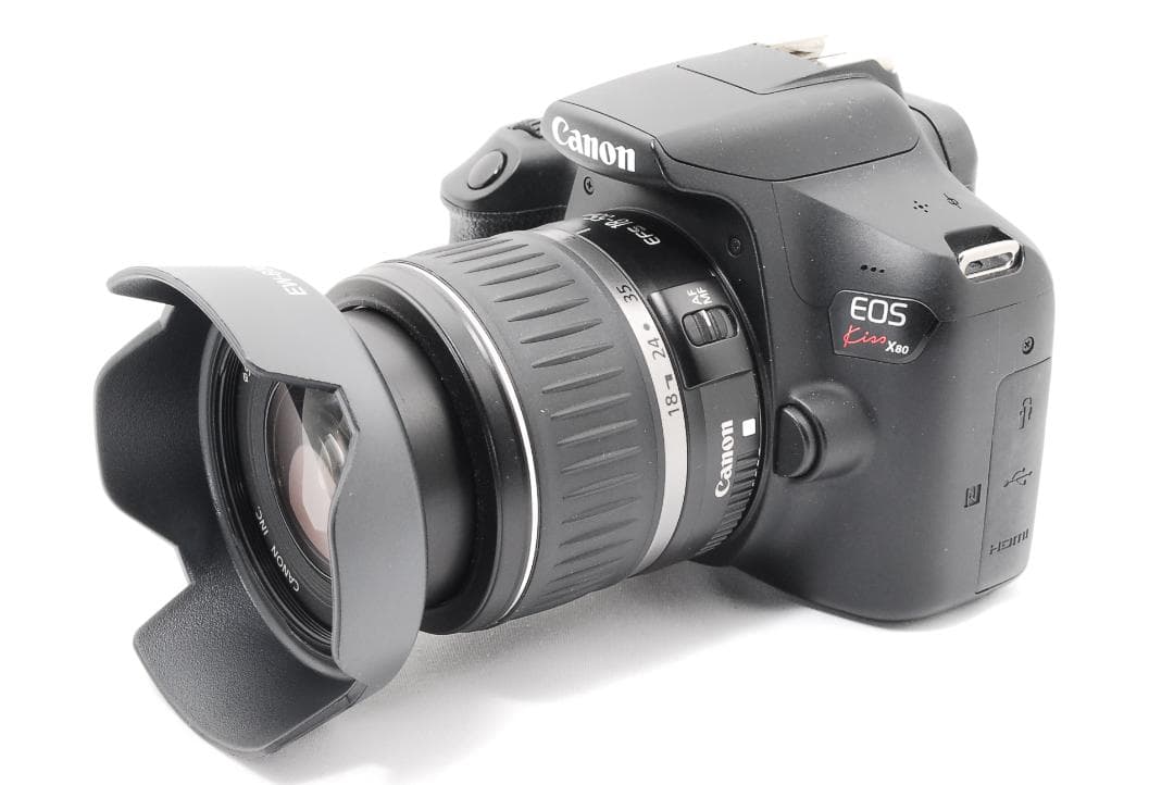 Canon EOS kiss x80 一眼レフカメラ スマホ転送機能搭載