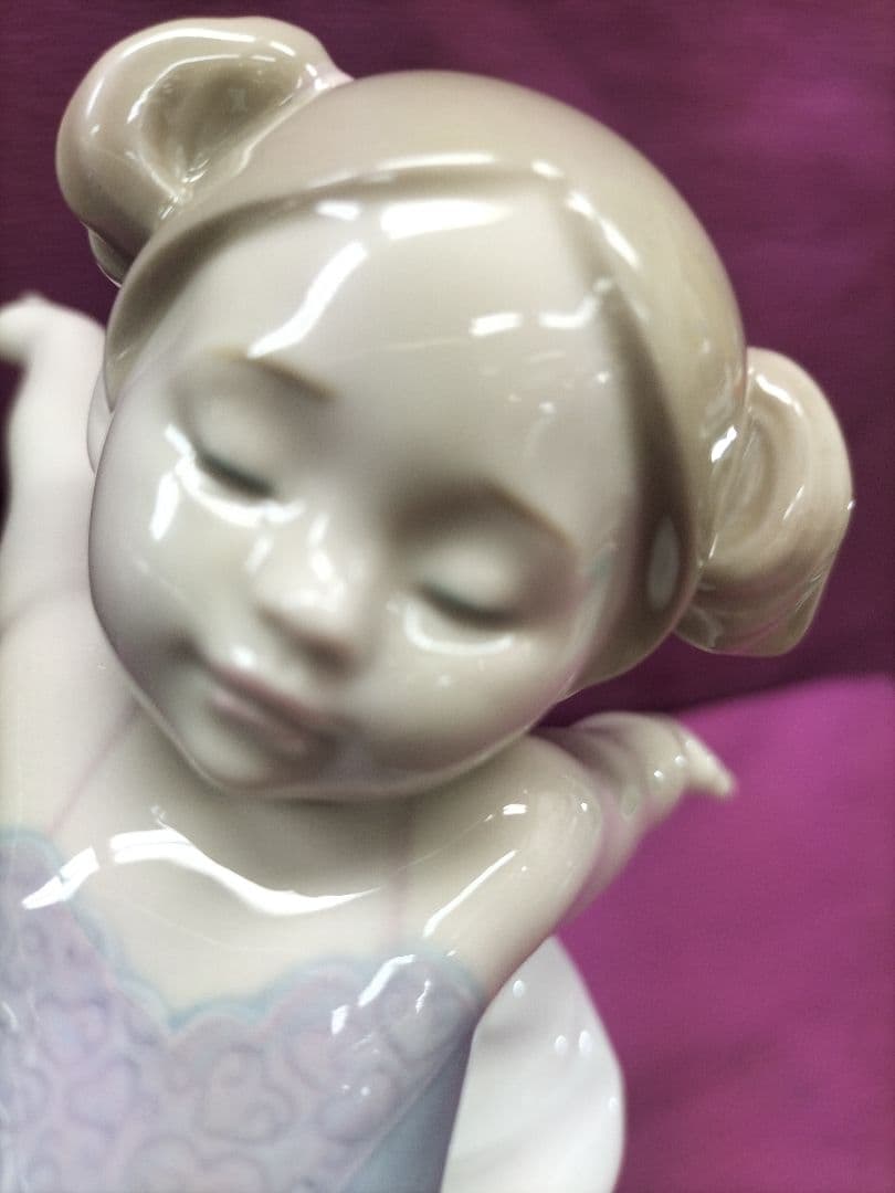 リヤドロNAO　陶器人形　スペイン　ステージに上がろう　共箱有り　完品美品