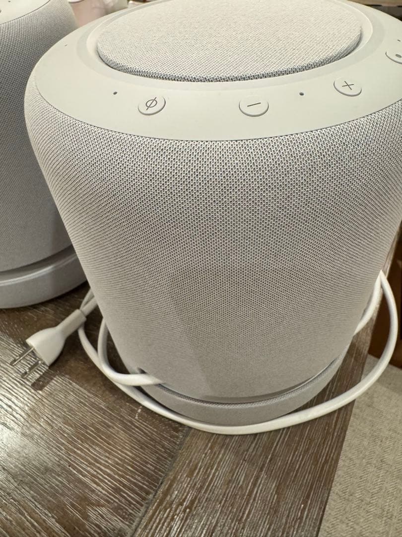 新品同様　Alexa Echo Studio 2点セット　グレーシャーホワイト