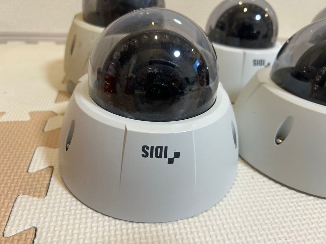 SIDI ドーム型防犯カメラ DC-D1123WR 5個セット③