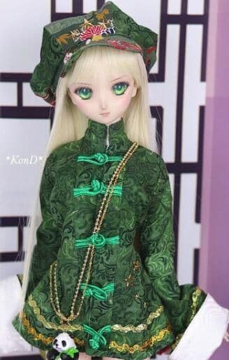 WR84 BJD　1/3 ドール 衣装 中華風　人形服　7点セット　ハンドメ