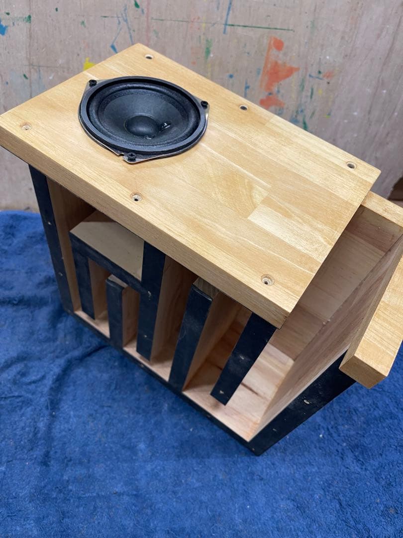 9.2cmバックロードホーン自作スピーカー