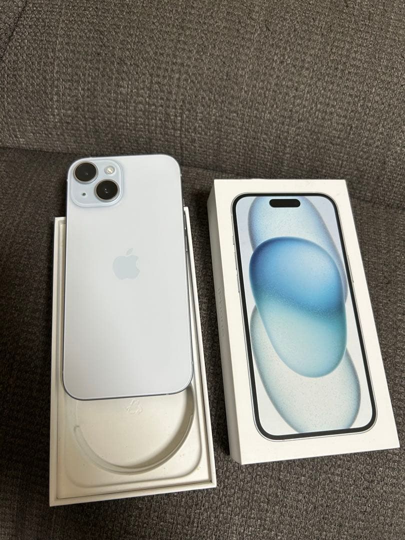 iPhone 15 ブルー 128GB バッテリー95%