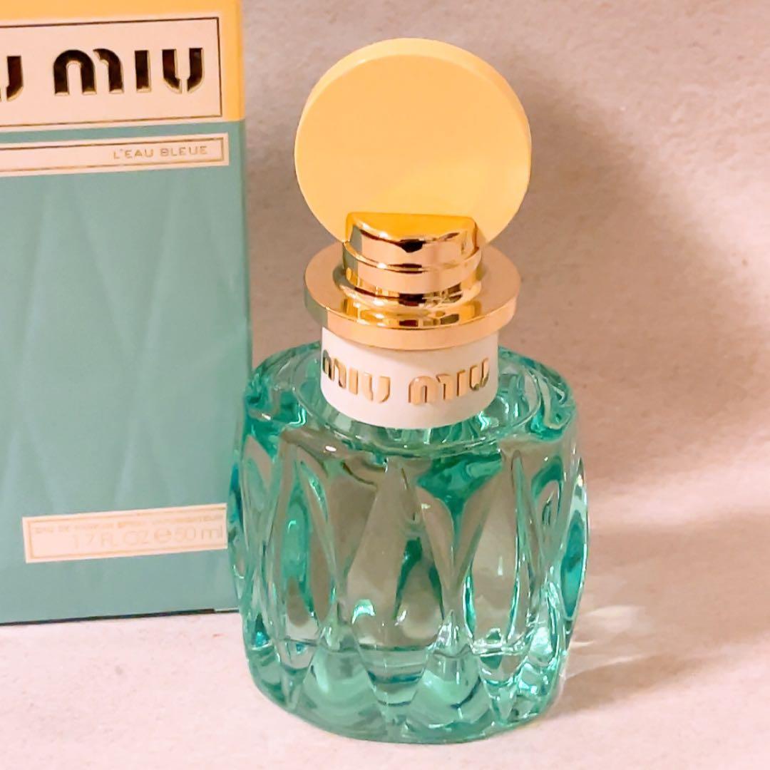 vz☆ほぼ全量☆ ミュウミュウ ロー ブルー オードパルファム 50ml
