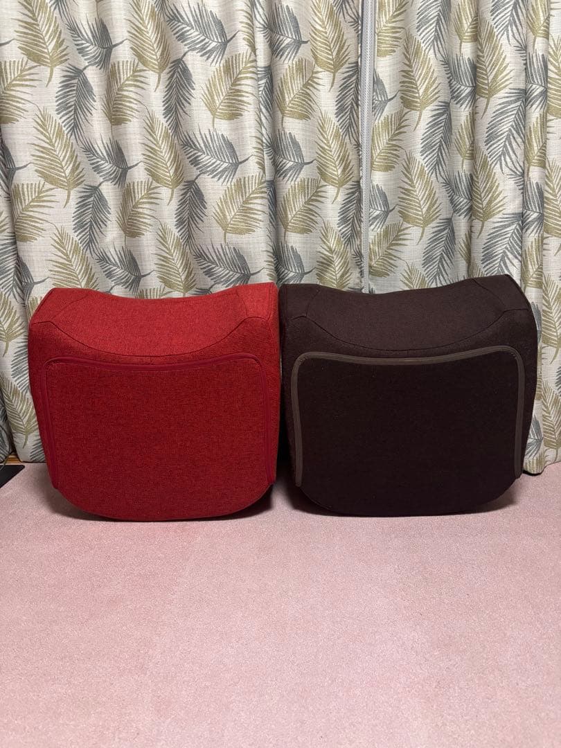 MTG スタイルドクターチェア Dr.CHAIR レッド&ブラウン2脚
