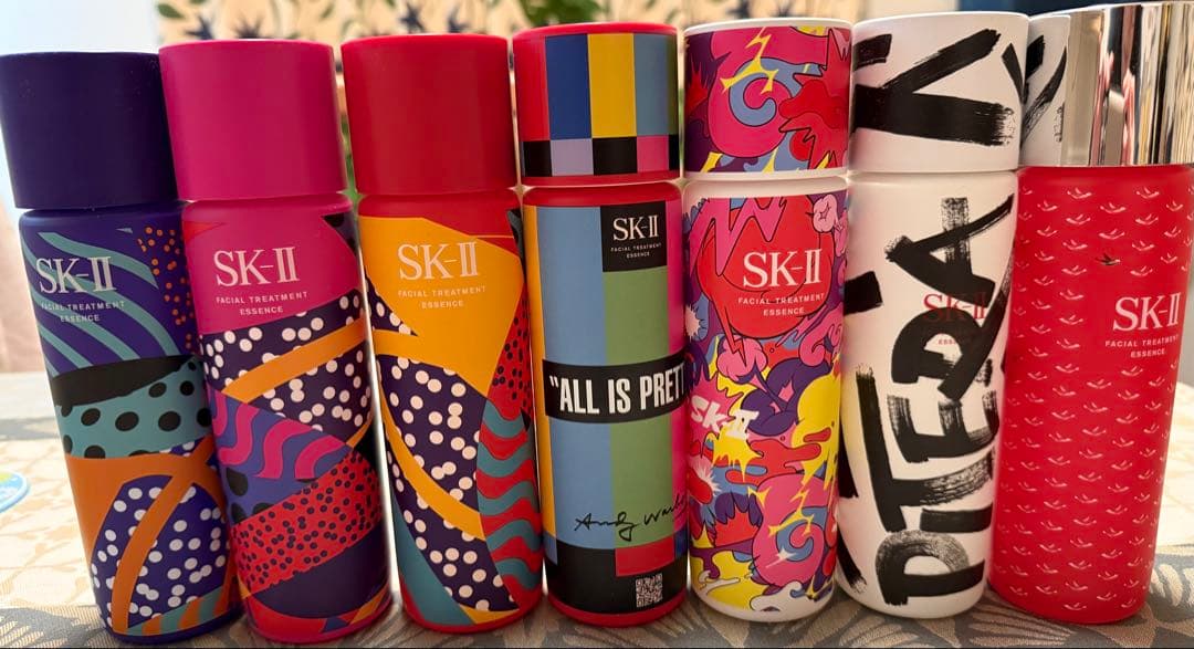 SK-II 化粧水 空ボトル7本セット ポーチ付き
