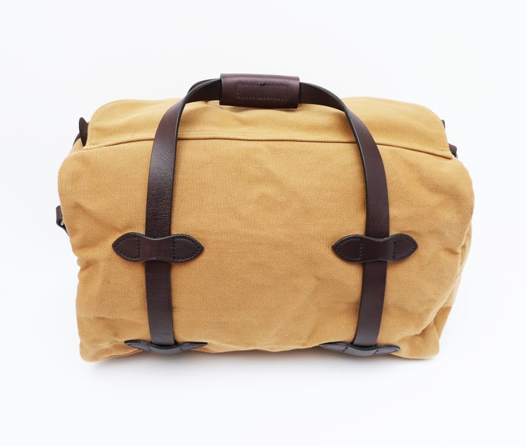 美品 フィルソン ラギッドツイル スモールダッフルバッグ（タン）FILSON