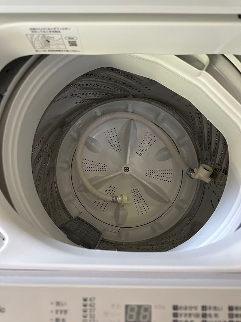 【美品】2025年製 パナソニック　全自動洗濯機 5kg
