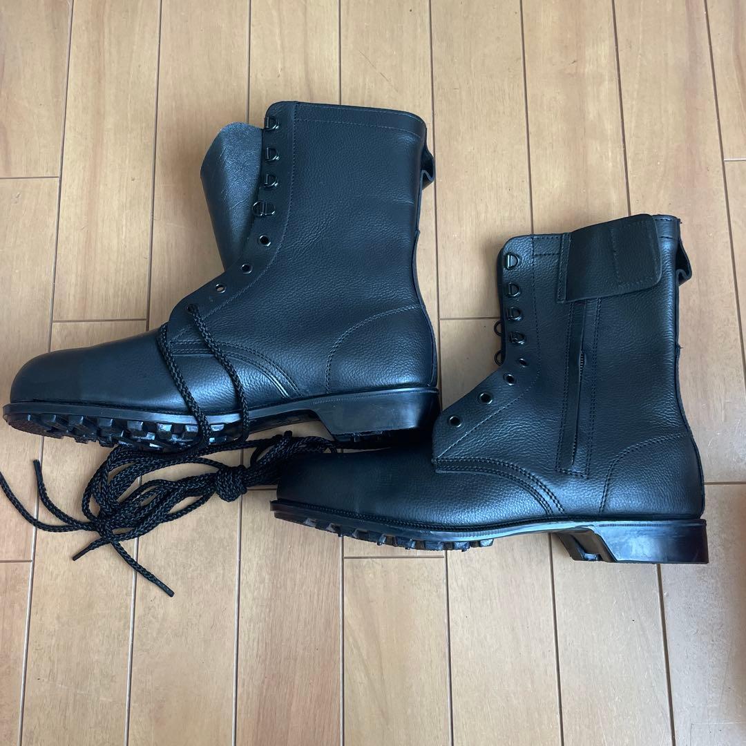【シモン】安全長編上靴 (外チャック付) 26.5cm