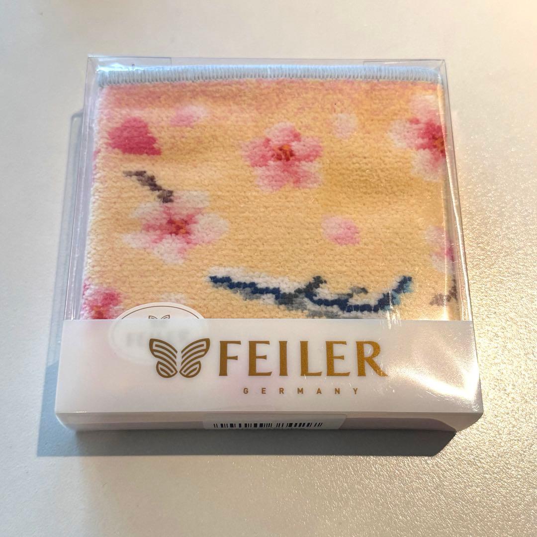 新作 FEILER ANA国際線機内販売品　タオル2枚セット 桜 3月新発売