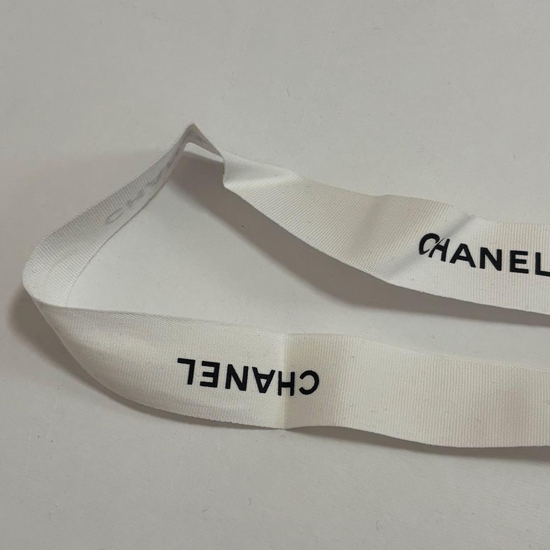 CHANEL シャネル　空箱　ラッピング　リボン　紐　ショッパー　袋　紙袋