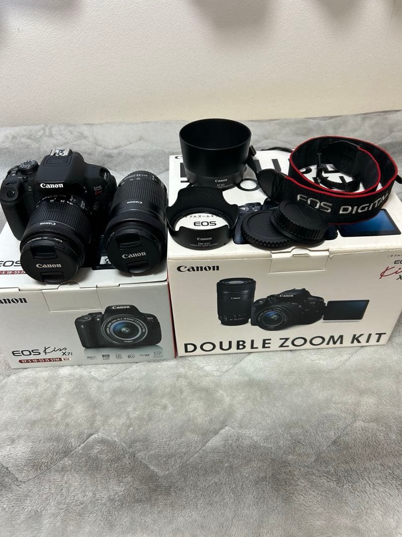 Canon EOS Kiss X7i ダブルズームキット★リングにベタつきアリ